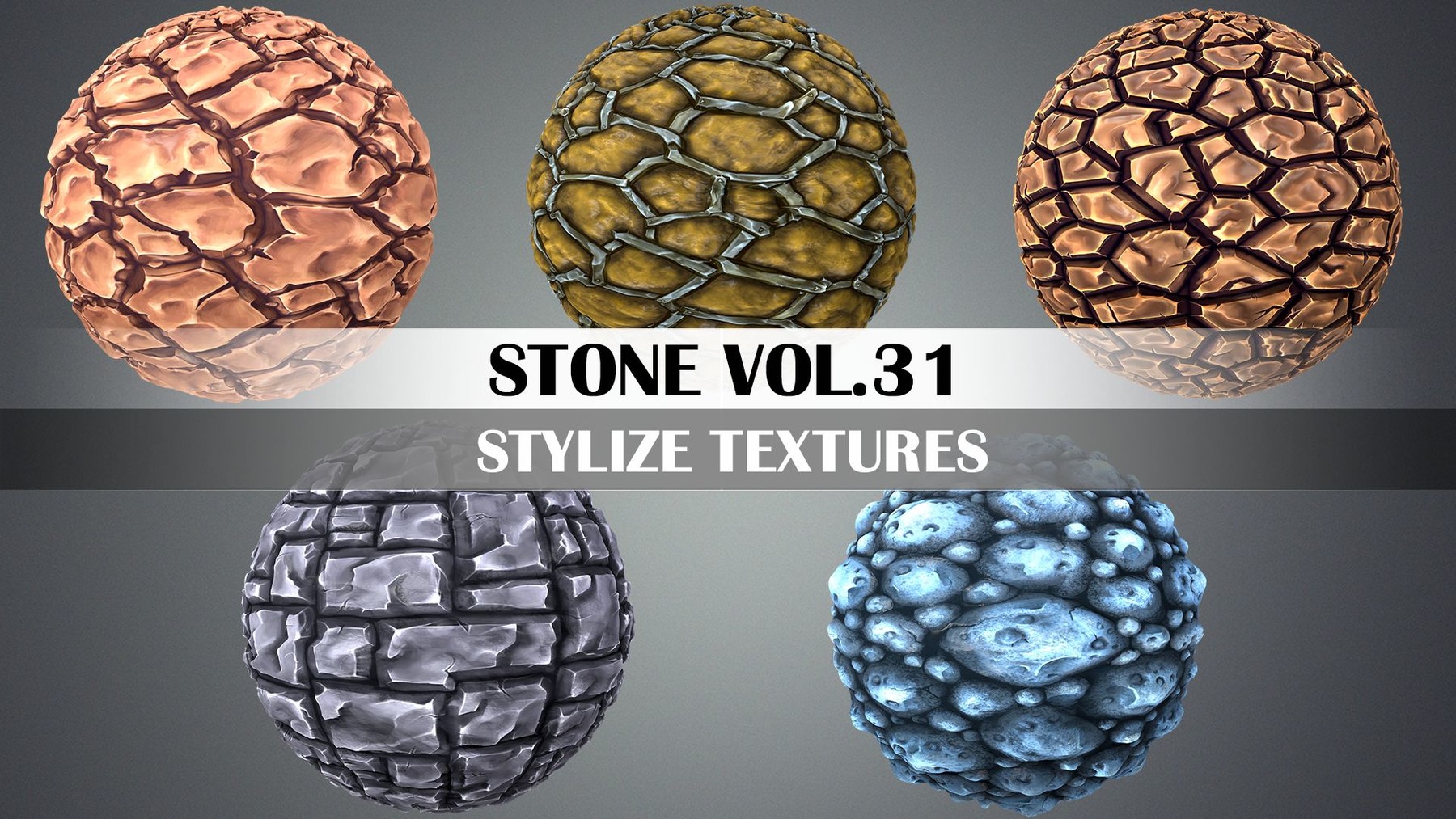 ArtStation - Stylized Texture Pack - VOL 4 | Game Assets