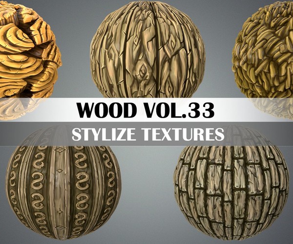 ArtStation - Stylized Texture Pack - VOL 4 | Game Assets
