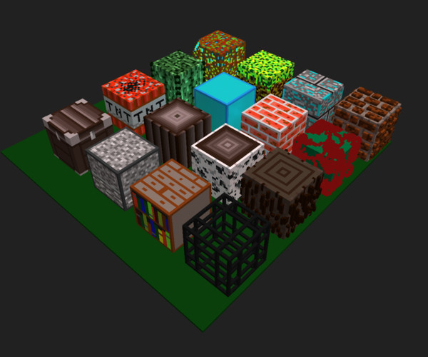 ArtStation - Cube voxel | Resources