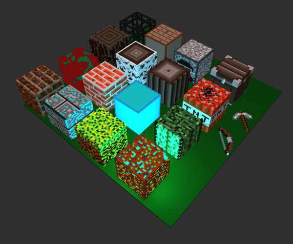 ArtStation - Cube voxel | Resources