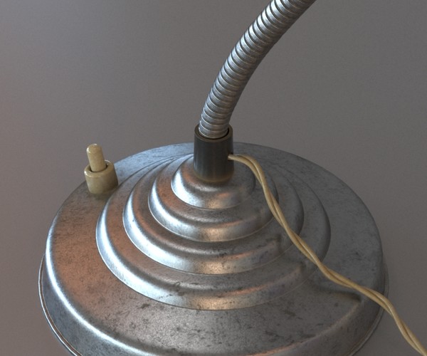 ArtStation Vintage gooseneck lamp Resources