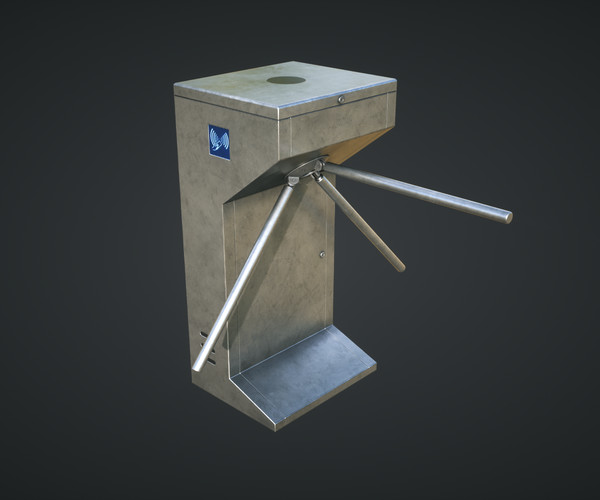 ArtStation - Inteligent Security Flap Gate | Game Assets