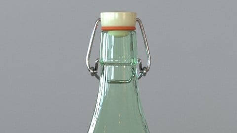 Vintage Soda Bottle