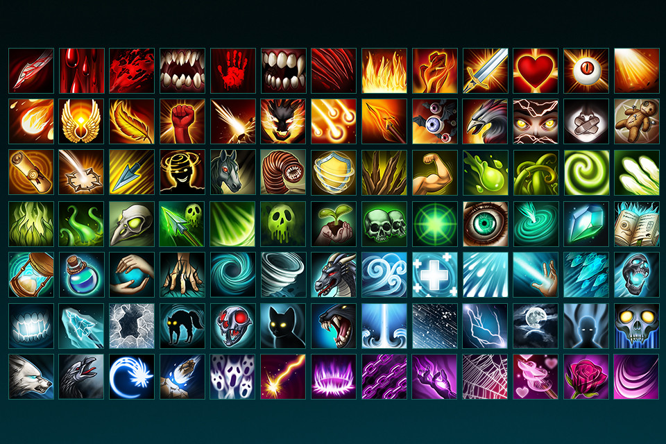 ArtStation - Skills Icons | Game Assets