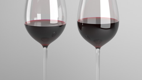 Red Wine Glass