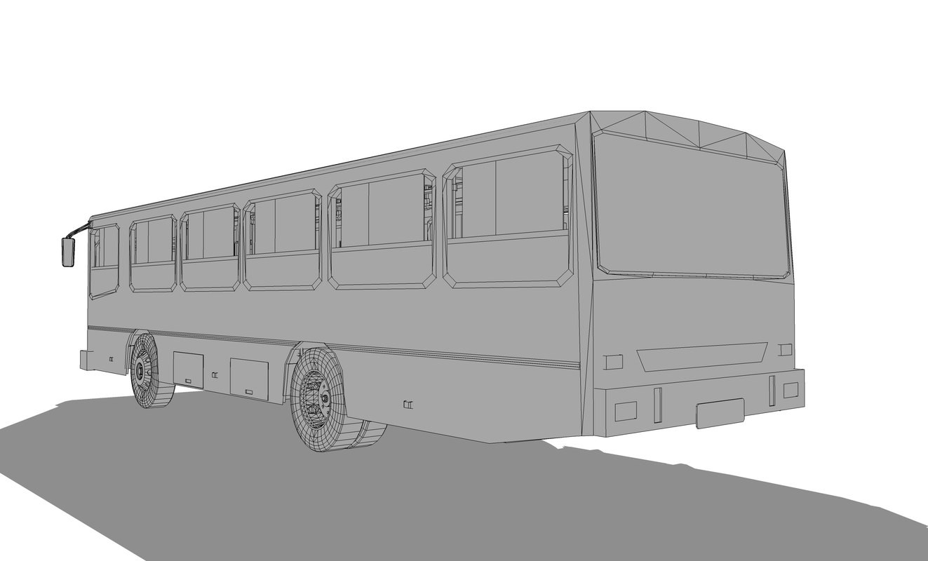 Artstation - Old Bus 