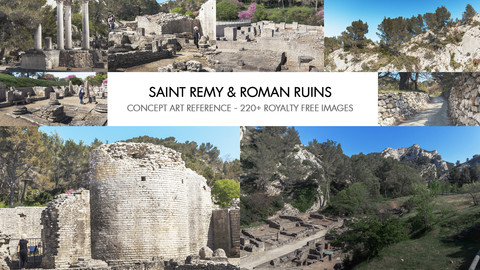 Saint Remy - SAINT REMY & ROMAN RUINS - PHOTO REFERENCE
