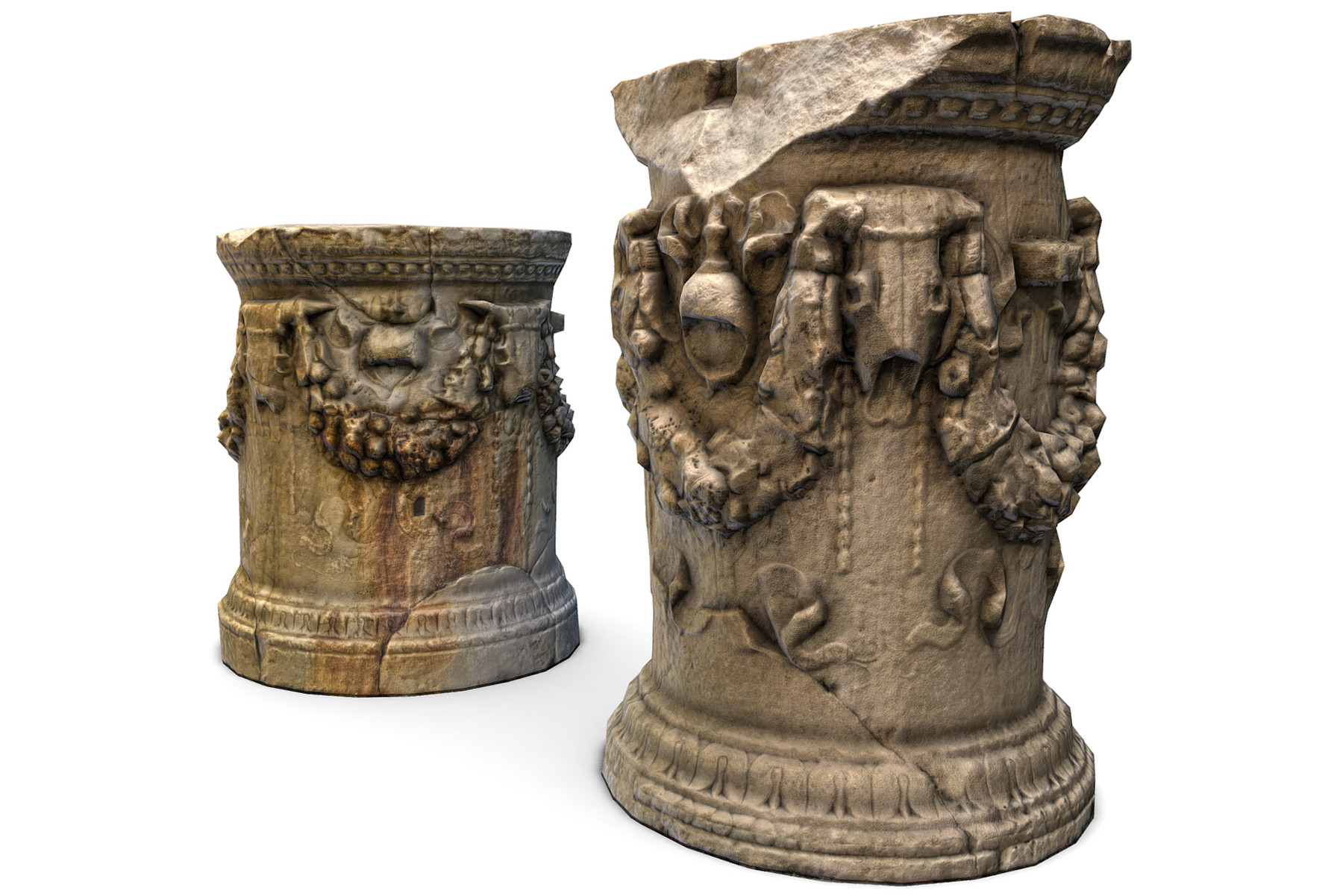 ArtStation - Roman Greek Column Base | Resources