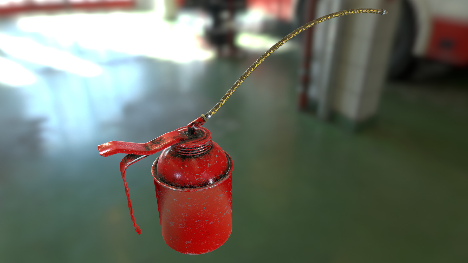 ArtStation Old Oil Hand Pump Resources