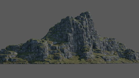 Green Mountain 3D model