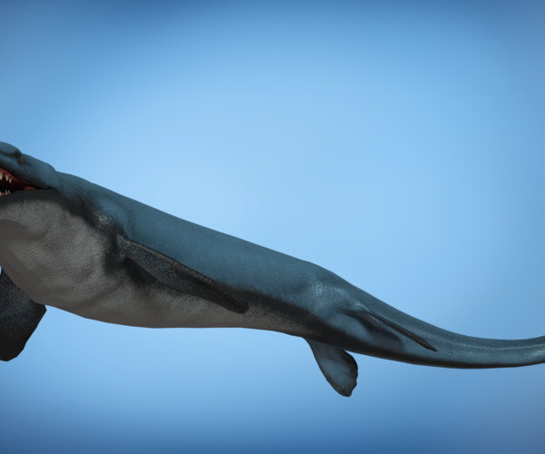 ArtStation Basilosaurus Game Assets