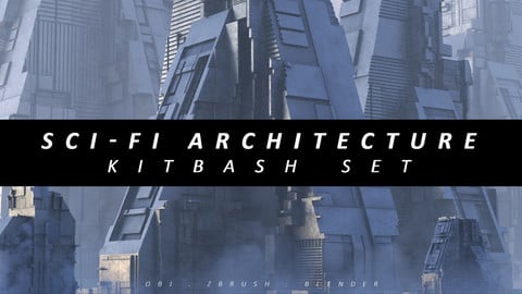 Sci-Fi Architecture Kitbash