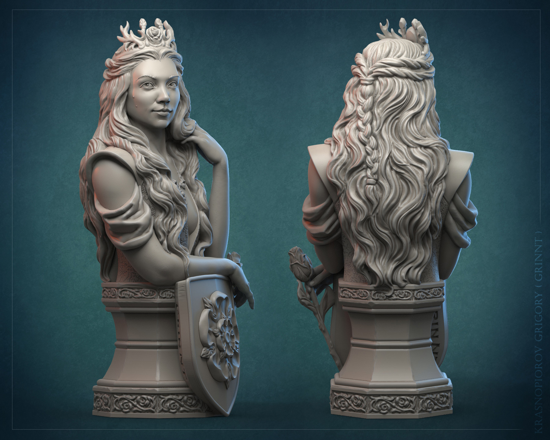 ArtStation - Margaery Tyrell  update version | Game Assets