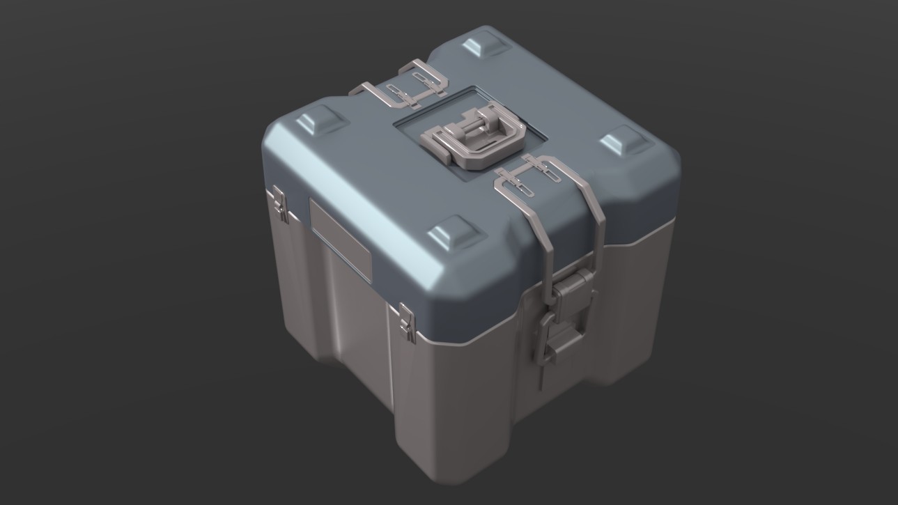 ArtStation - Sci Fi Cargo Crate | Resources