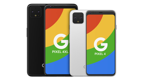 Google Pixel 4 + 4XL accurate 3D model (high poly)