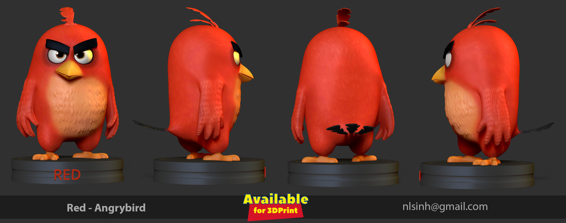 ArtStation - Chuck Angry Birds