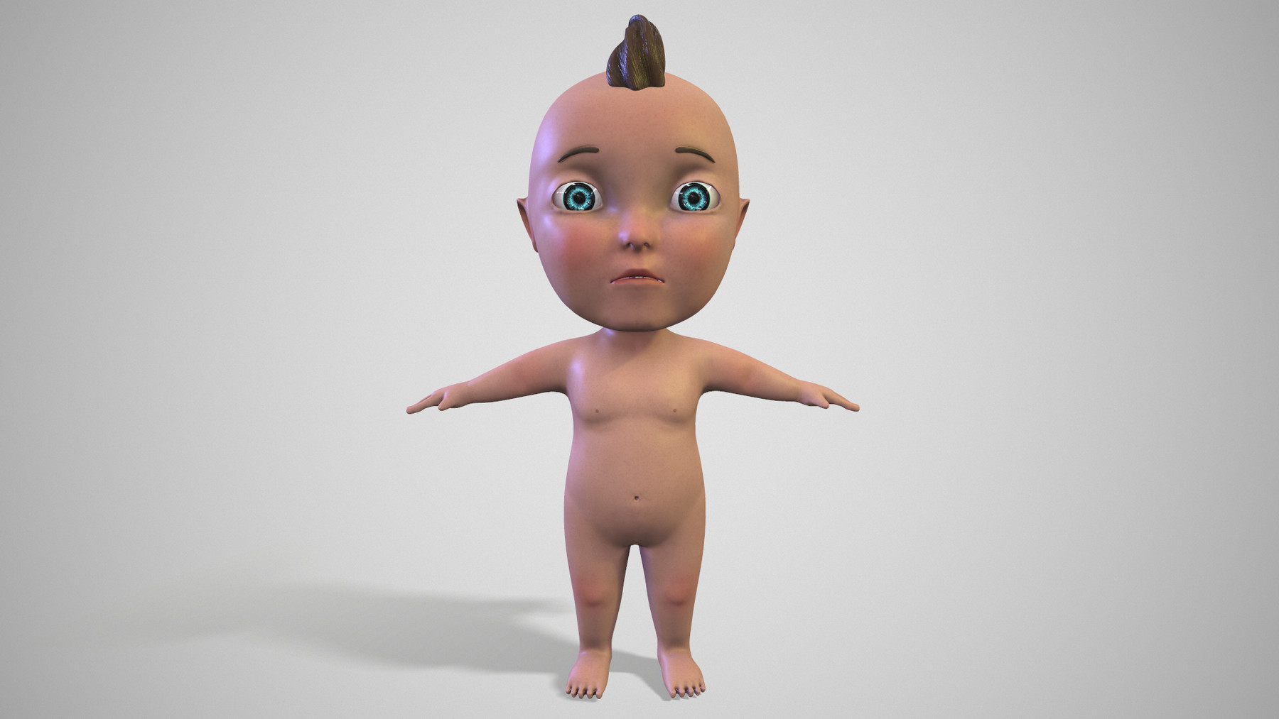 Baby 3d model