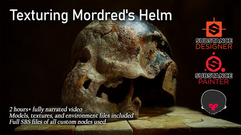 Texturing Mordred's Helm