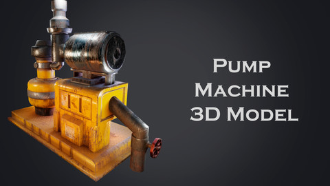 Pump Machine 3D Model