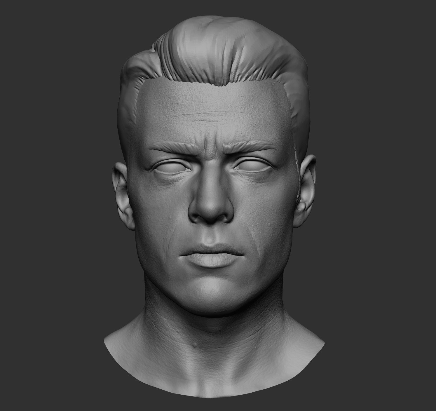 ArtStation - Realistic Male Head | Resources