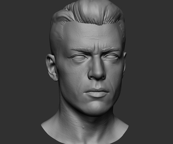 ArtStation - Realistic Male Head | Resources