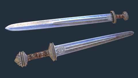 Viking Sword - Game Ready