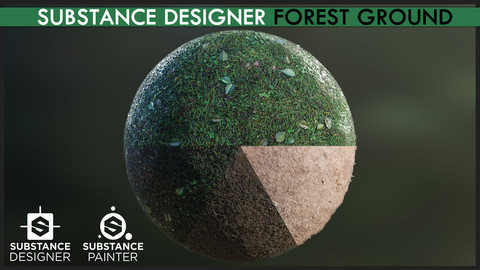 Substance Designer Forest Ground