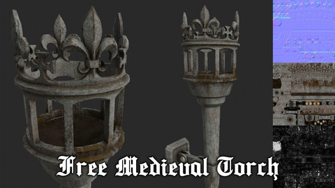 Free Medieval Torch