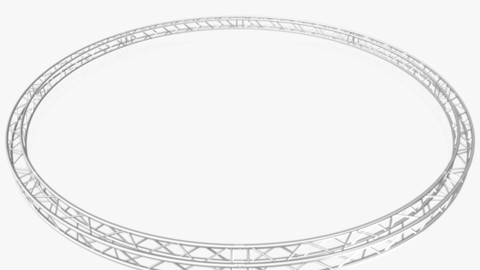 Circle Square Truss - Full diameter 800cm