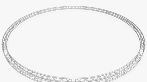 Circle Square Truss - Full diameter 1000cm