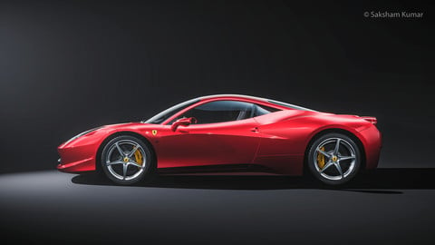 Ferrari 458 Italia Studio Setup