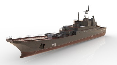 Ropucha Class Landing Ship