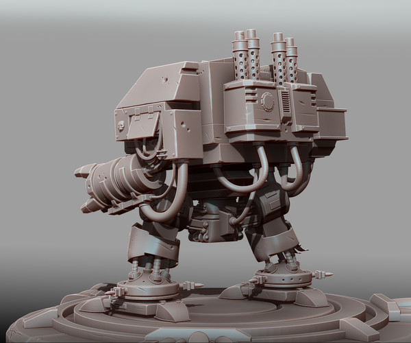 ArtStation - Dreadnought warhamer40k sculpt | Resources