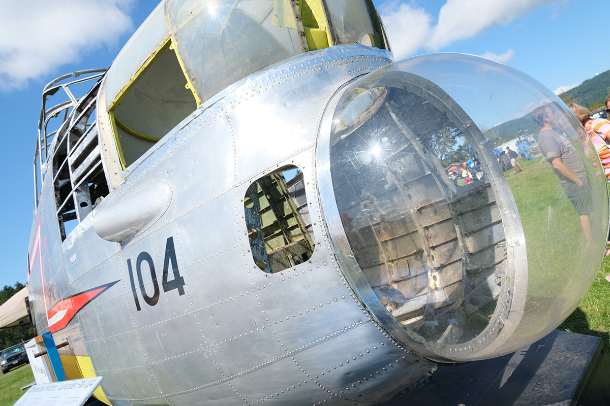 ArtStation Salvaged Airplane Fuselage Avro Lancaster FM104 56