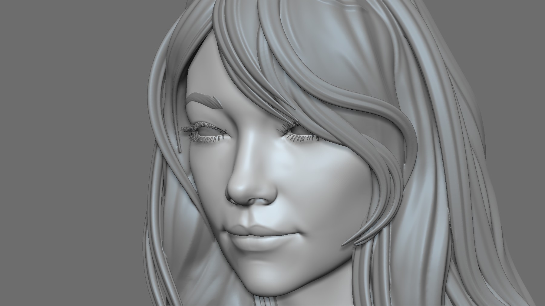 Artstation - Chloe Zbrush Sculpt 