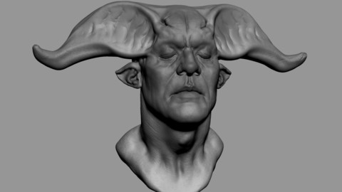 Fantasy Creature Head
