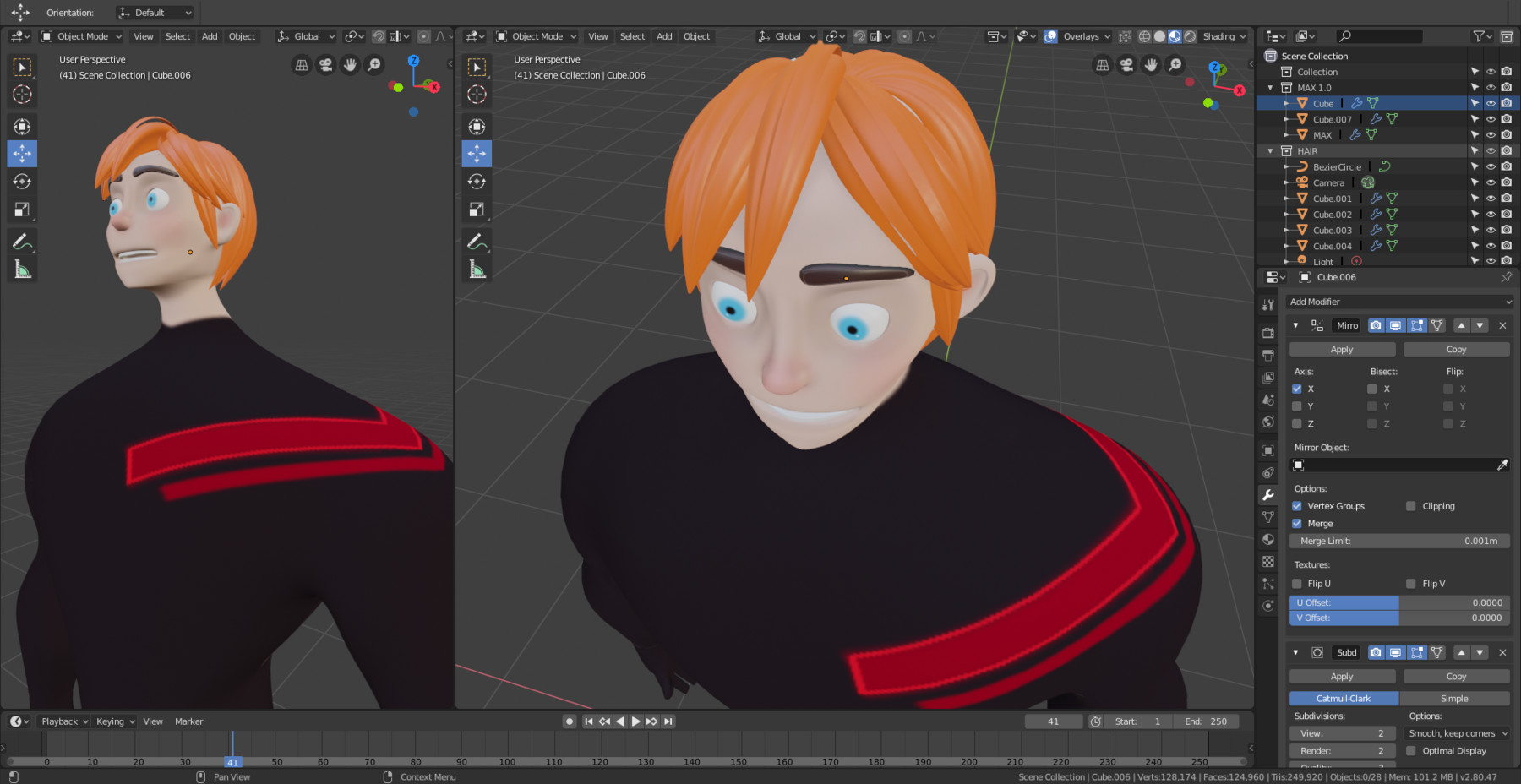 Artstation Curso Blender 2 8 Personagem 3d Rig E Assets Para Jogos