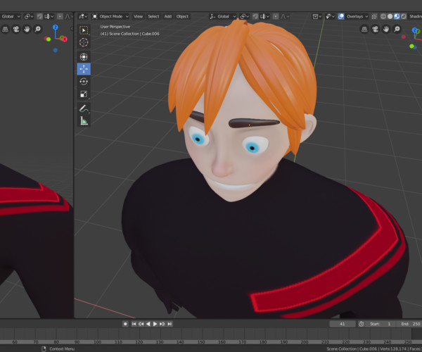 Artstation Curso Blender 2 8 Personagem 3d Rig E Assets Para Jogos