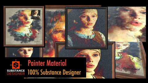 Painter Material - 100% Substance Designer