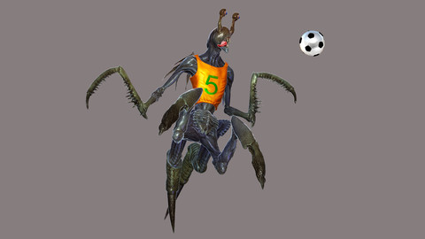 Alien Football Player