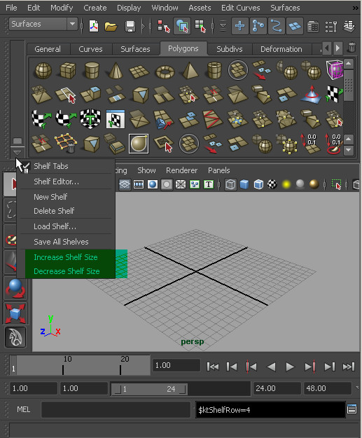 ArtStation Shelf Resizer for Maya Resources