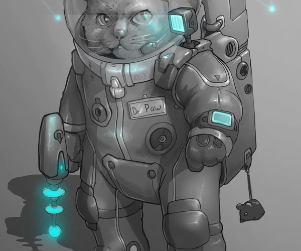 ArtStation - Catstronaut