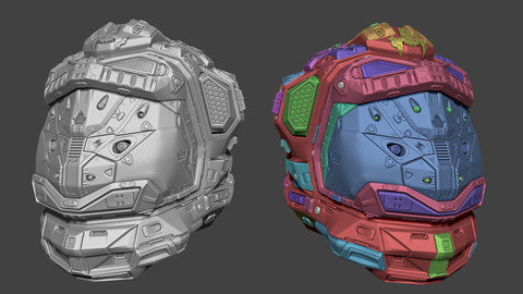 Sci Fi Helmet