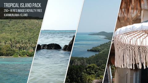 Tropical Island Photopack - Karimunjawa, Indonesia.