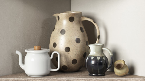 Decorative set for the kitchen - Provence