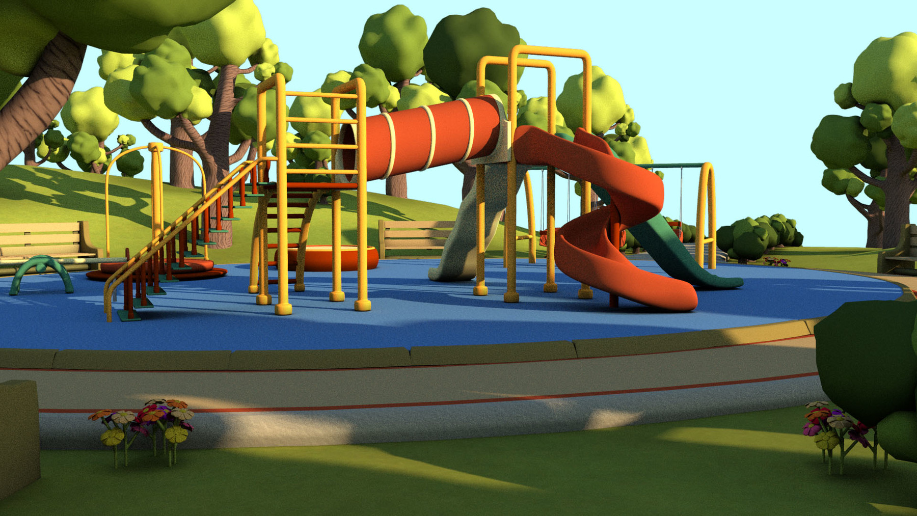 People playground 3 d. People playground 3 d