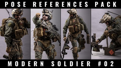 ArtStation - Tactical Gear Military Outfit References Pack