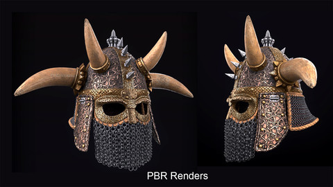 Norse Warlord Helmet PBR