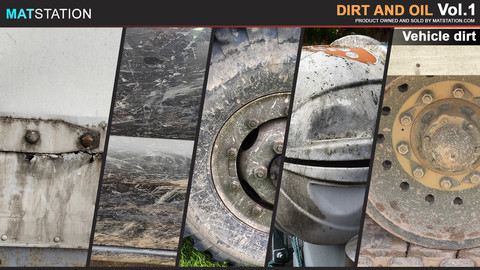 Photo Pack - Vehicle Dirt and Oil - Vol.1