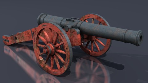 XVIII Century field cannon